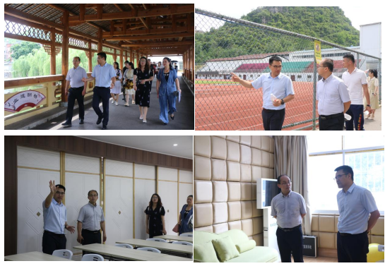 柳州市技工学校领导一行到广西商业学校参观交流